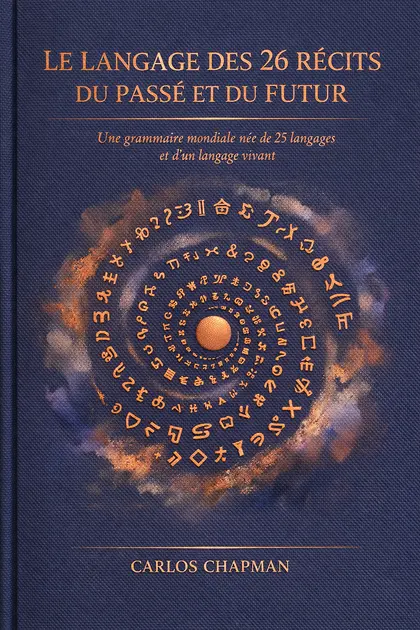 Affiche Le langage des 26 recits du passe et du futur.